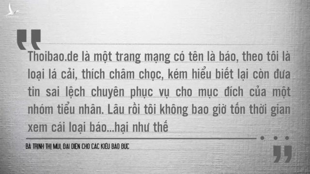 Lê Trung Khoa Thoibao.de là ai?