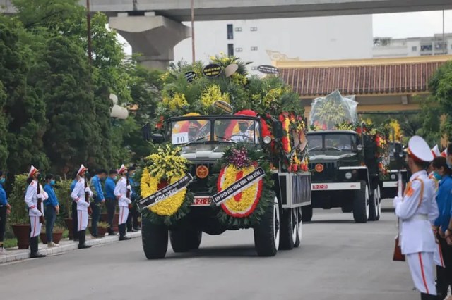 Lễ truy điệu và an táng nguyên Tổng Bí thư Lê Khả Phiêu