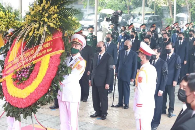 Trực tiếp: Lễ viếng nguyên Tổng Bí thư Lê Khả Phiêu