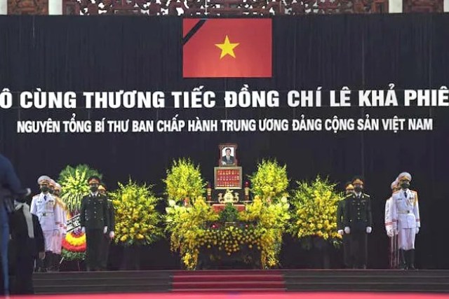 Trực tiếp: Lễ viếng nguyên Tổng Bí thư Lê Khả Phiêu