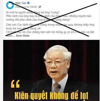 Liên quan Đại hội Đảng XIII - Sự “cay cú” của những con rận