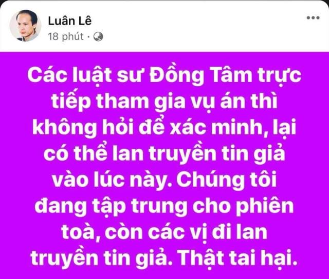 Liên quan vụ án Đông Tâm: các luật sư nhận bào chữa cho các bị can hay vào phiên tòa “diễn xiếc” ?