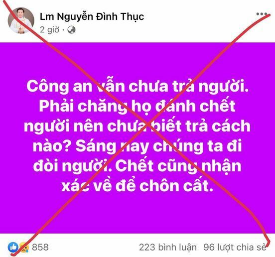 Linh mục Nguyễn Đình Thục lại “tẩy não” giáo dân như thế nào?