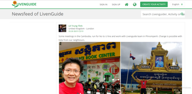 LIVENGUIDE ĐANG RẤT THỨC THỜI LÀM KINH TẾ