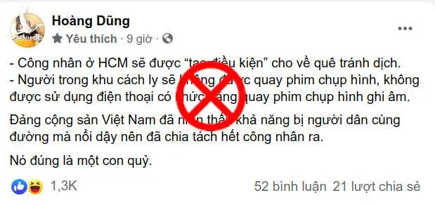 Ngòi “bút máu” ngăn cản lao động nghèo được về địa phương do Covid-19