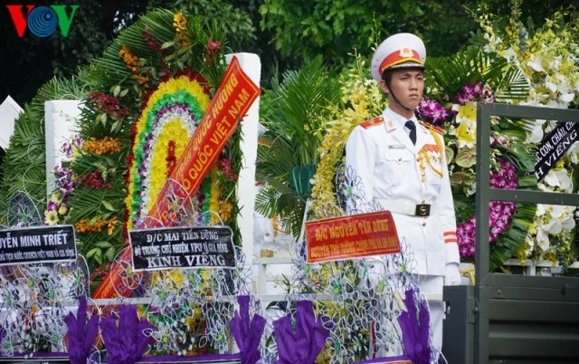 Lời cảm ơn của Ban Lễ tang cấp Nhà nước và gia đình ông Trần Quốc Hương