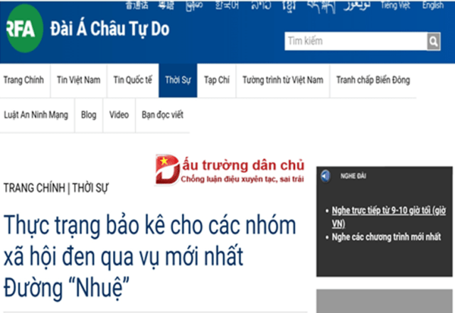 Lợi dụng vụ án ‘Đường Nhuệ’ để suy luận vô lối!