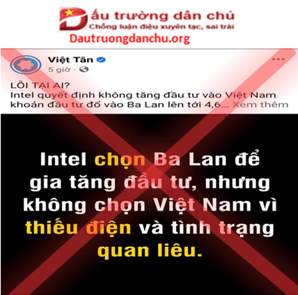 Lỗi tại ai? Lỗi tại Việt Tân!