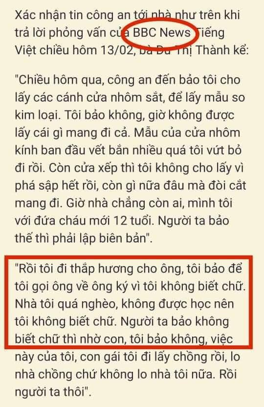 Lời thú tội của bà Kình khiến nhiều kẻ kích động bị lộ diện