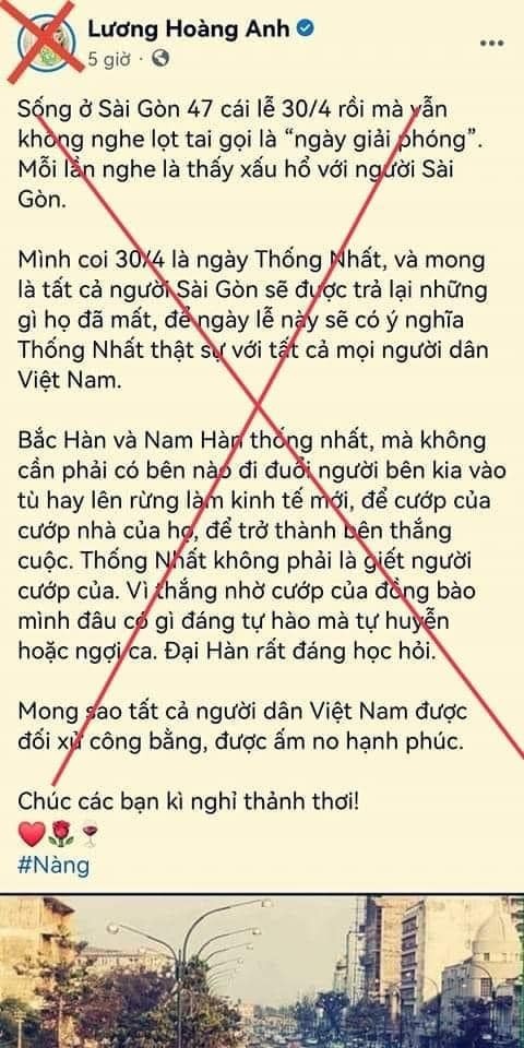 Sự mất dạy của Lương Hoàng Anh