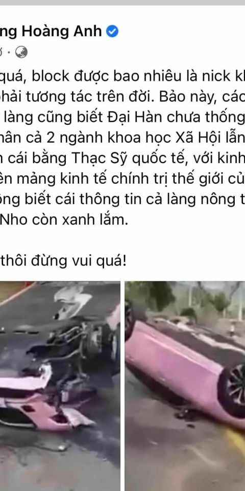 Sự mất dạy của Lương Hoàng Anh