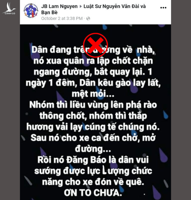 “Luật sư dân chủ và đồng bọn” hãy ngưng lời dối trá “người dân bị xua đuổi”