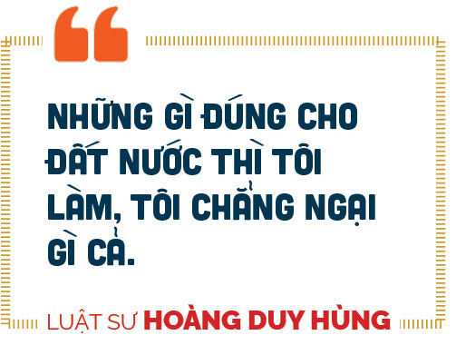 Luật sư Hoàng Duy Hùng: Từ âm mưu đánh bom đến Cờ đỏ sao vàng