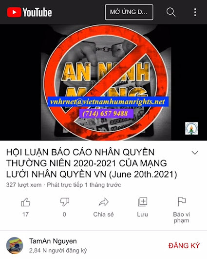 Mạng lưới Nhân quyền Việt Nam đang rệu rã như thế nào?