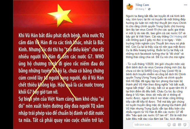 Mạo danh yêu nước, tung tin đồn kích động hận thù với Trung Quốc