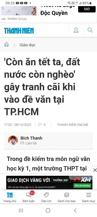 Mệt mỏi với những luận điệu me Tây