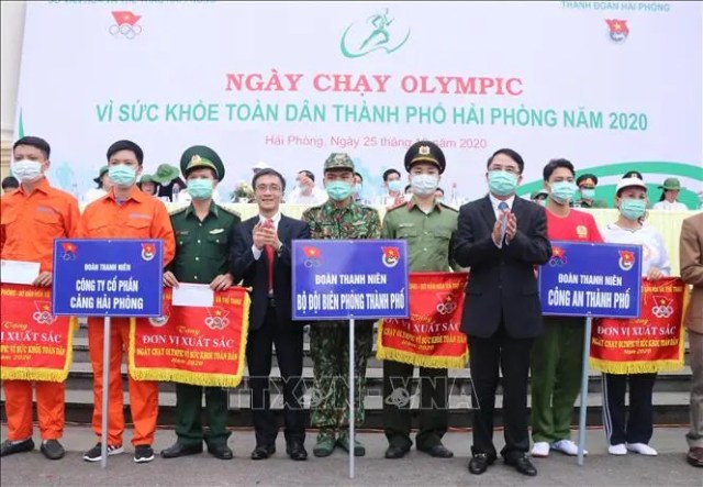 Ngày chạy Olympic vì sức khỏe toàn dân năm 2020 tại Hải Phòng