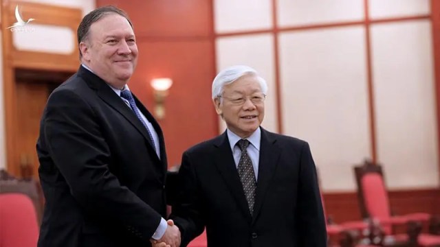 Ngoại trưởng Mỹ Mike Pompeo chúc mừng 75 năm Quốc khánh Việt Nam