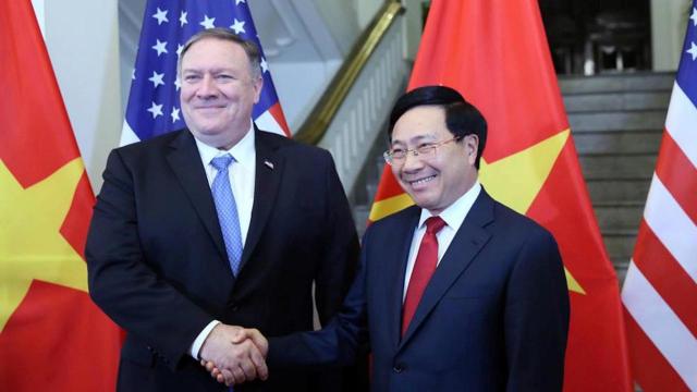 Ngoại trưởng Pompeo đánh giá cao việc Việt Nam cung cấp địa điểm cho thượng đỉnh Mỹ-Triều