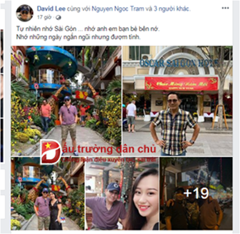 Người hùng chống băng đảng cờ vàng ở hải ngoại David Lee: Những kẻ chống cộng đừng chụp mũ (Bài 2)