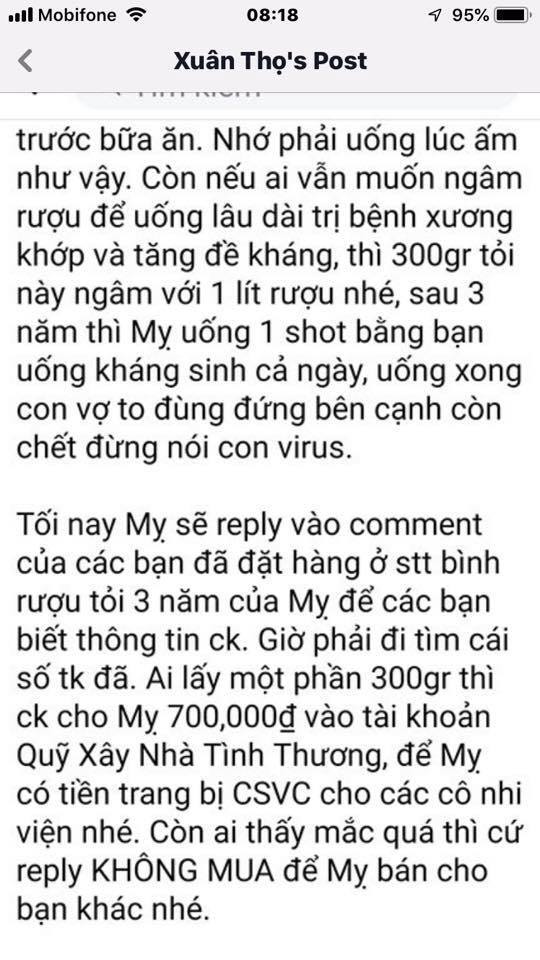 Người Lý Sơn bóc phốt ả kem trộn Lương Hoàng Anh