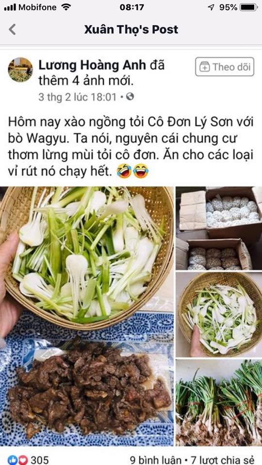 Người Lý Sơn bóc phốt ả kem trộn Lương Hoàng Anh