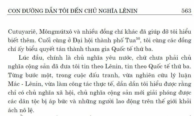 Nguy hiểm: Trích dẫn sai lệch tư tưởng Hồ Chí Minh