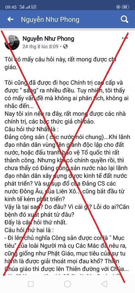 “Nguyễn Như Phong” – Hay cơn gió độc