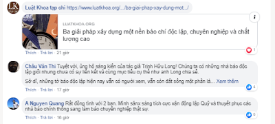 Nguyễn Quang A và đám đệ tử VOICE đang vận động lập Quỹ hỗ trợ khởi nghiệp báo chí