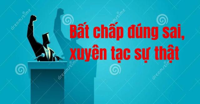 Nguyễn Thông đang cố tình xuyên tạc sự thật