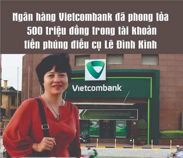 Nguyễn Thúy Hạnh bị phong tỏa tiền phúng viếng Lê Đình Kình?