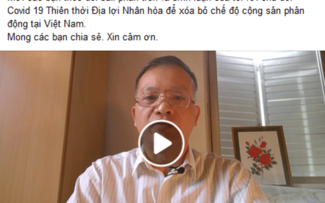 Nguyễn Văn Đài kêu gọi dân rút tiền, trữ gạo, mua ngoại tệ để phá hoại kinh tế