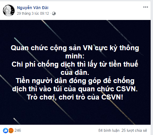 Nguyễn Văn Đài lại “sủa” bậy bạ!