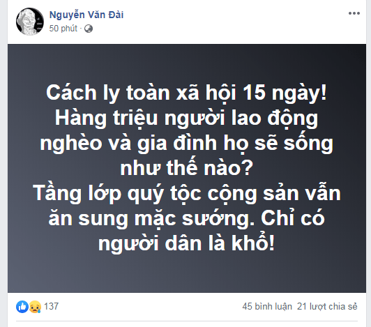 Nguyễn Văn Đài lại “sủa” bậy bạ!