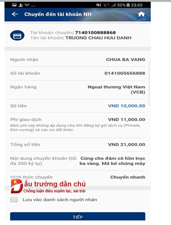 Nhà báo Trương Châu Hữu Danh tham gia 'oan gia trái chủ' online với trụ trì chùa Ba Vàng