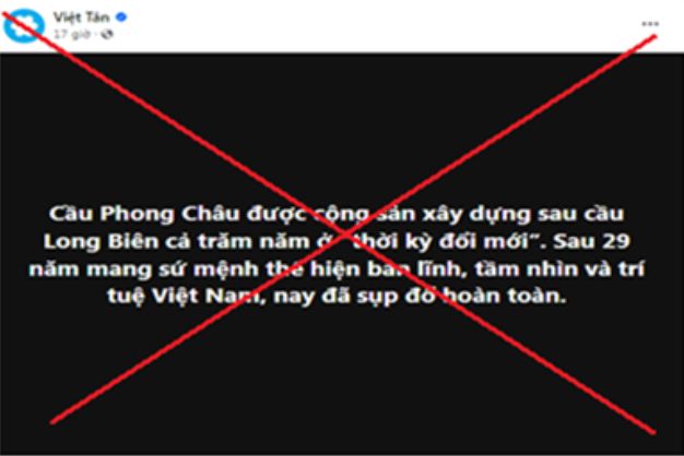 Nhận diện thủ đoạn lợi dụng hậu quả của cơn bão Yagi để chống phá Đảng và Nhà nước ta