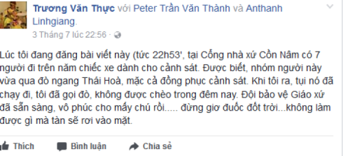 Nhân dịp được Đoàn đối thoại nhân quyền Mỹ triệu kiến, giới zân chửi đua nhau la làng?