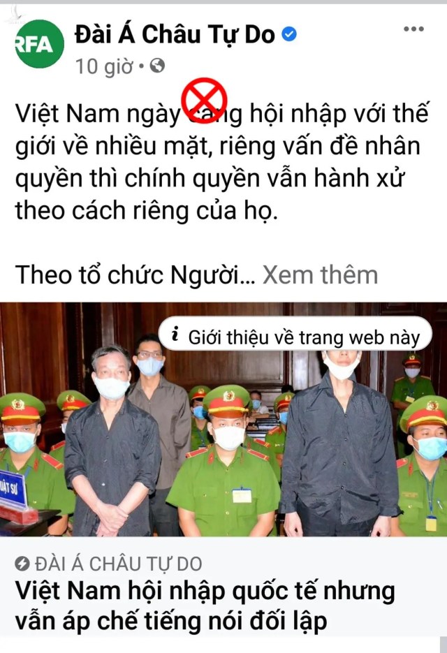 Nhân quyền – nguồn “thực phẩm” không thể của kẻ chống phá Việt Nam