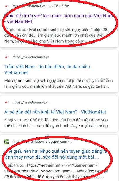 Nhịn để được yên ổn?