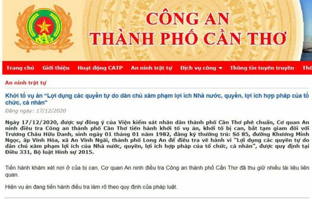 Nhóm Báo sạch tội chồng tội