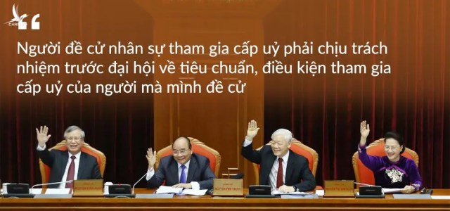 Nhốt quyền lực trong lồng cơ chế với bài toán nhân sự khóa XIII