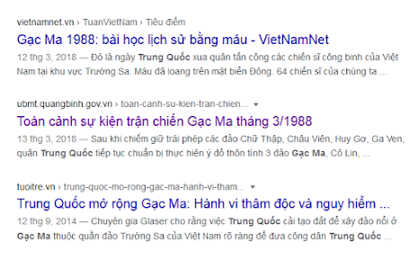 Những ảo tưởng hằn học của giới chống Cộng trong dịp tưởng niệm trận Gạc Ma