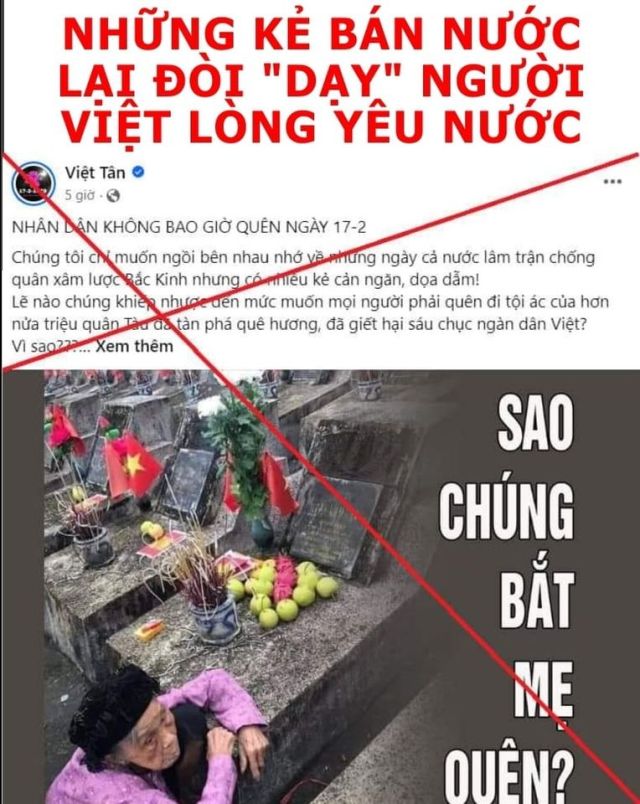 Những kẻ bán nước lại đòi “dạy” người Việt lòng yêu nước