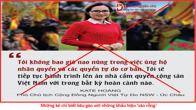 Những kẻ chỉ biết kêu gào với những khẩu hiệu ‘sáo rỗng’