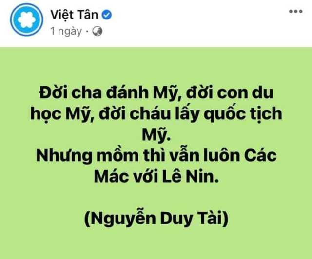 Những kẻ khát nước lên mặt dạy đời!