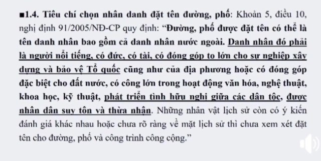 Những tiếng nói cần suy ngẫm xung quanh đề nghị vinh danh 