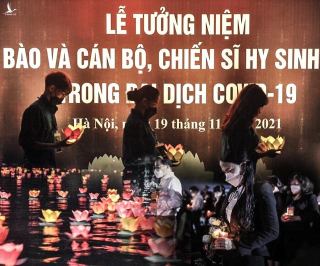 Những tiếng nói lạc điệu về buổi lễ tưởng niệm đồng bào đã mất vì Covid-19