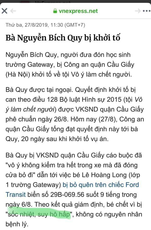 Nỗi thất vọng của những kẻ theo thuyết âm mưu sau khi bà Quy bị khởi tố