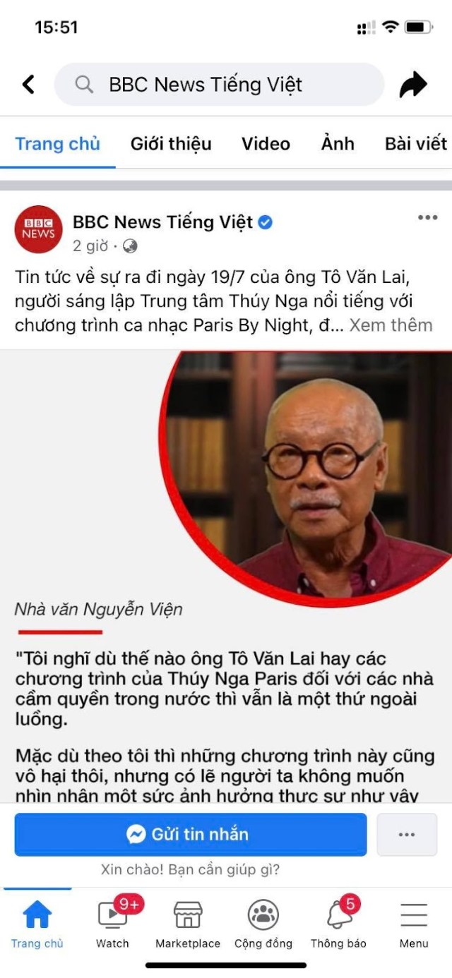 Nói thêm về vụ Tô Văn Lai Thúy Nga Paris