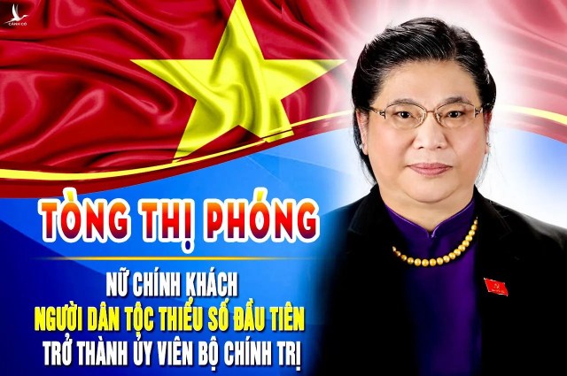 Nữ Ủy viên Bộ Chính trị người dân tộc thiểu số đầu tiên trong lịch sử